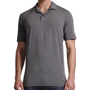 Peak Velocity Gray Polo Shirt Pullover Short Sleeve Collared Men's Size XL